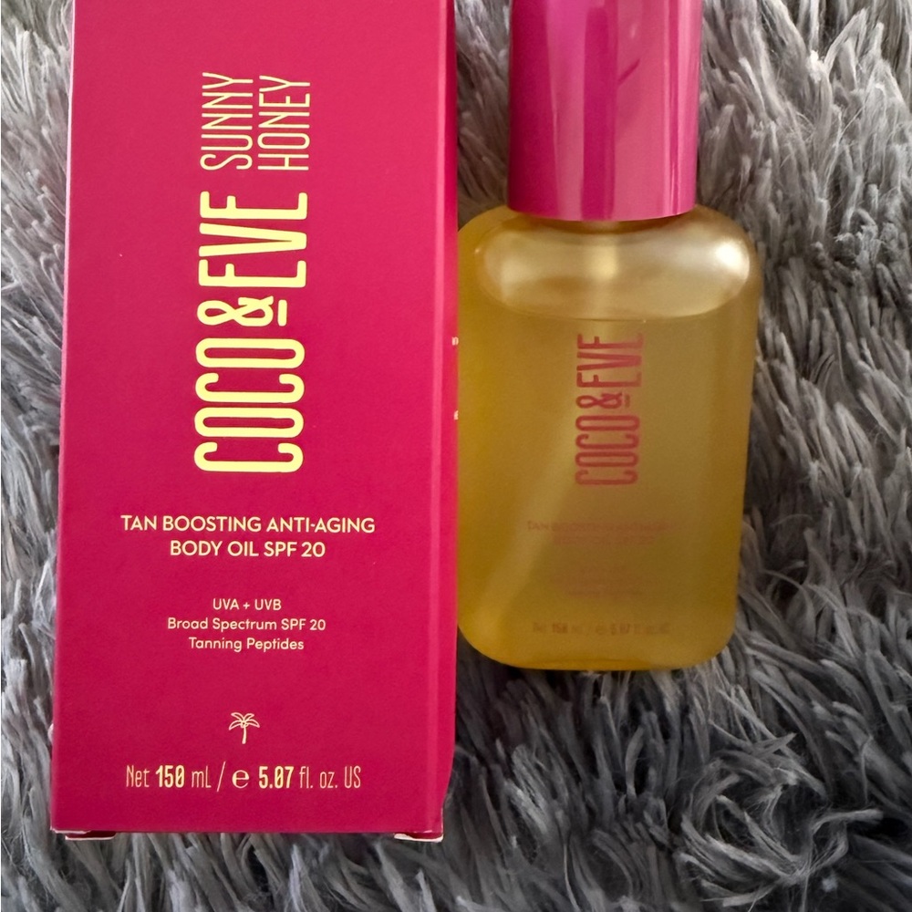 Coco & Eve Sunny Honey Tan Boosting Body Oil